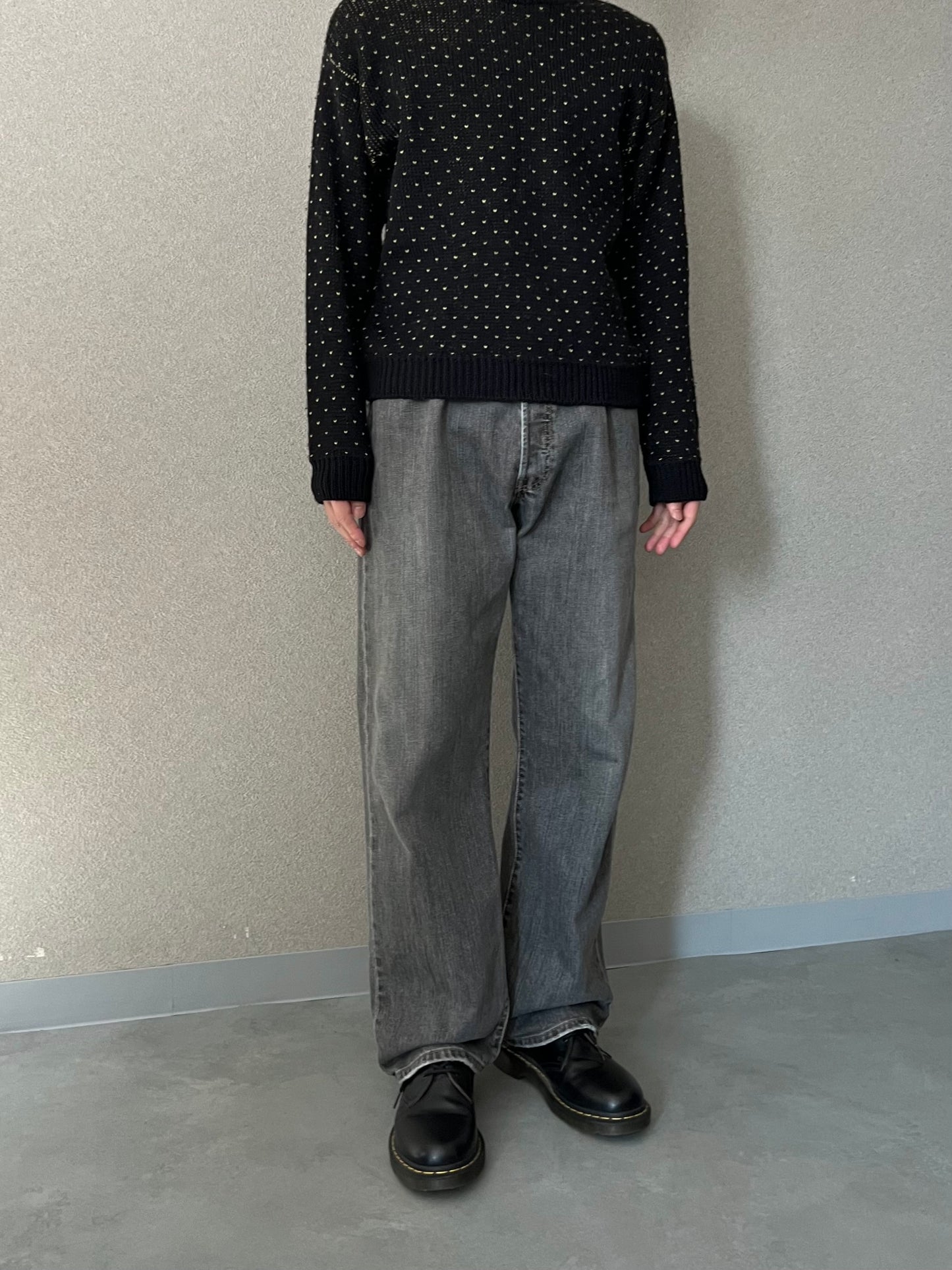 00's Levi's 501 denim pants "Yarn dyed"