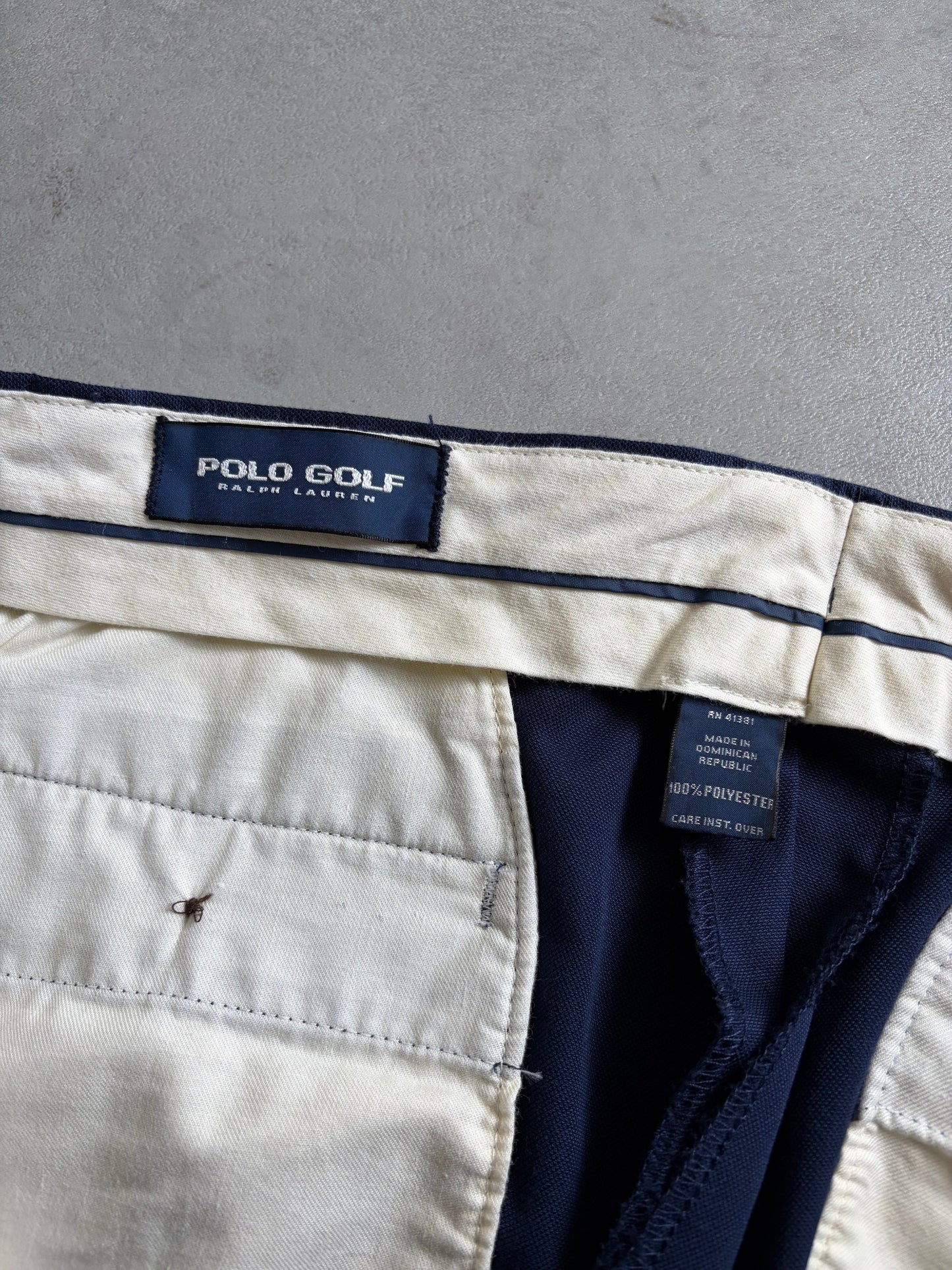 90's POLO GOLF polyester slacks
