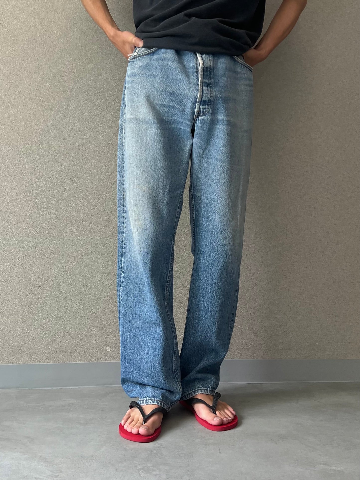 90's Levi's 501 denim pants "Made in USA”