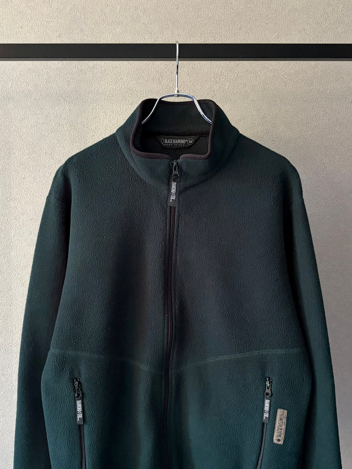 90's BLACK DIAMOND fleece jacket "Made in USA"