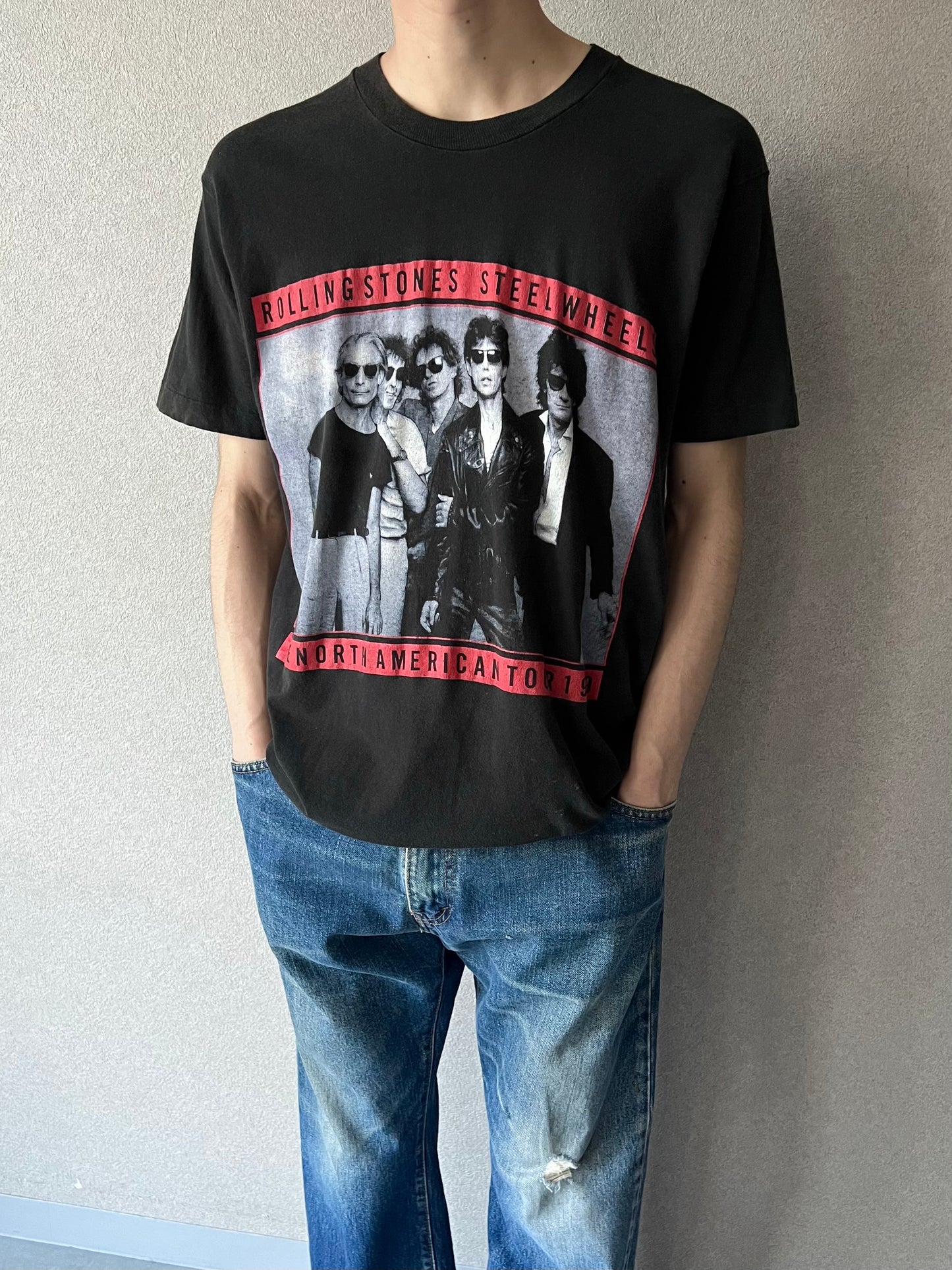80's Rolling Stones music t-shirt "Made in USA"