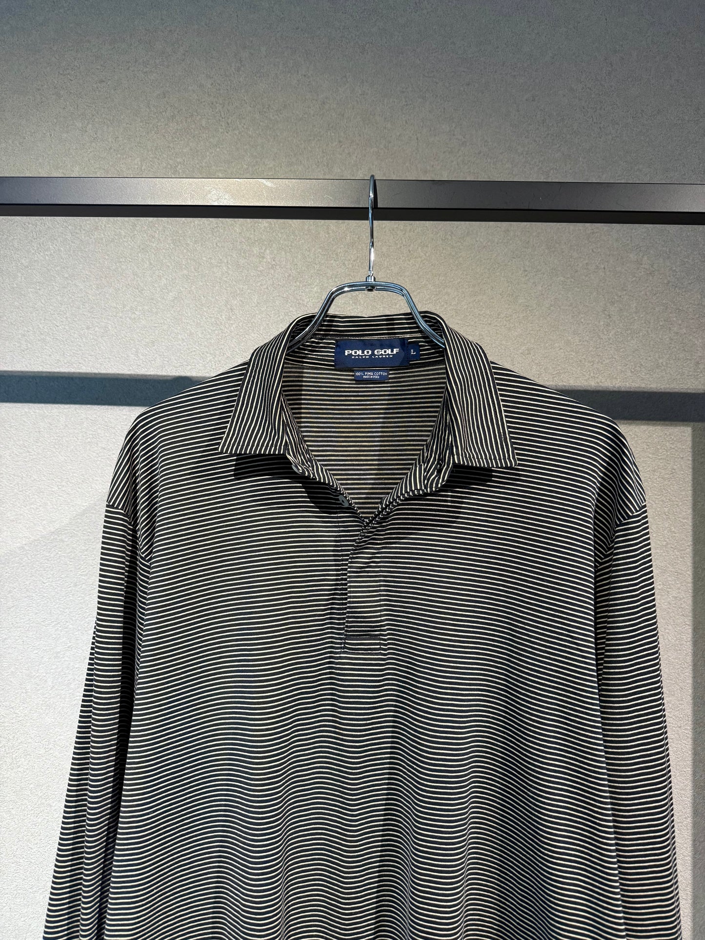90's POLO GOLF L/S polo shirt