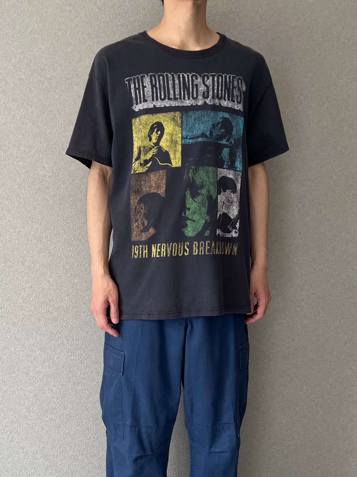 00's The Rolling Stones music t-shirt