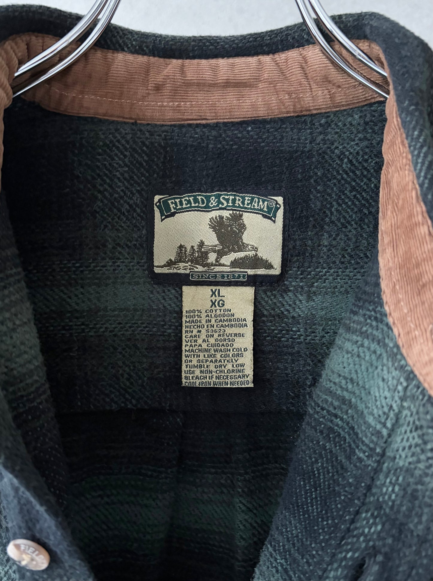 90's FIELD&STREAM flannel shirt