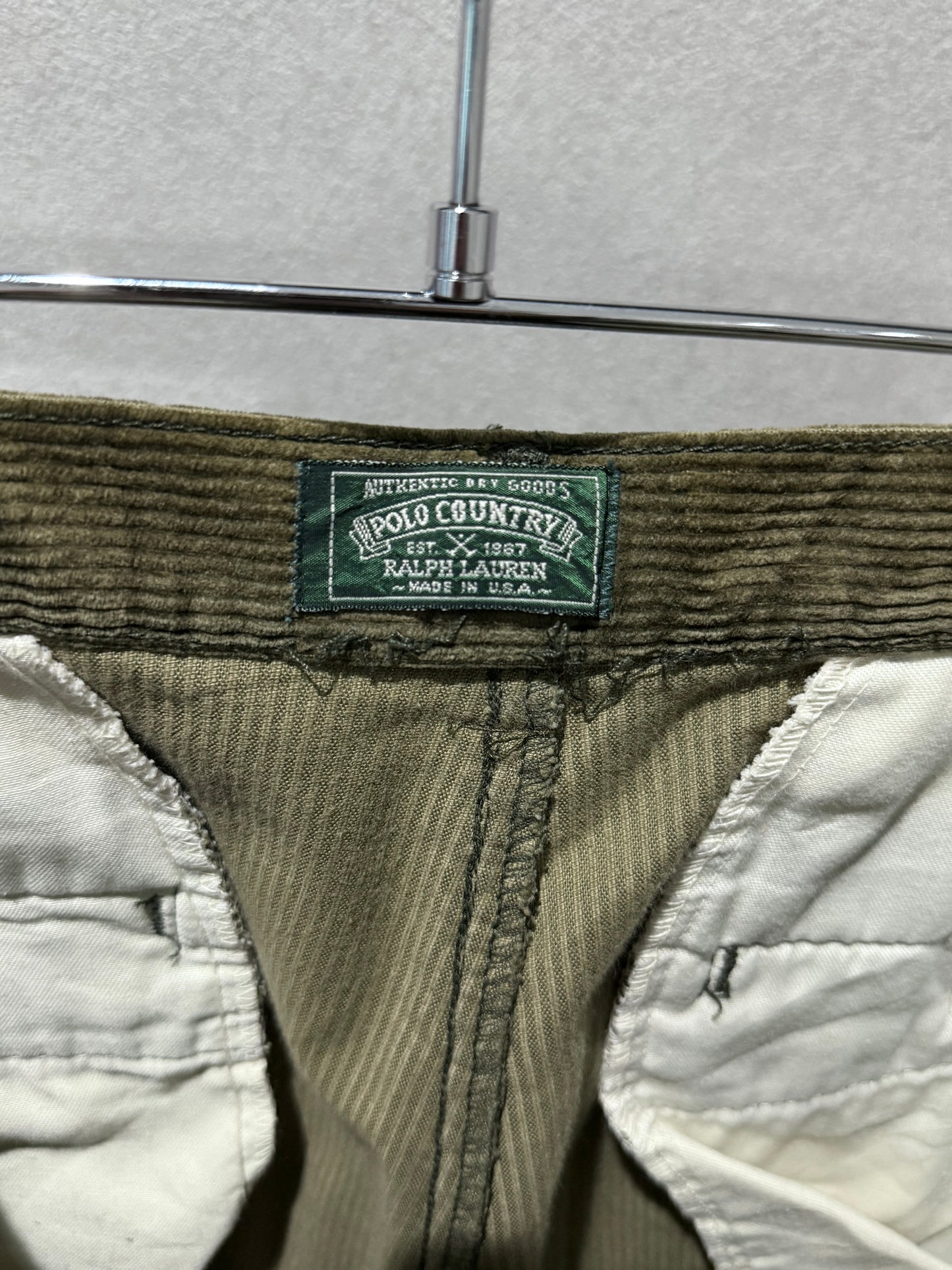 80's〜 POLO COUNTRY corduroy pants "Made in USA"