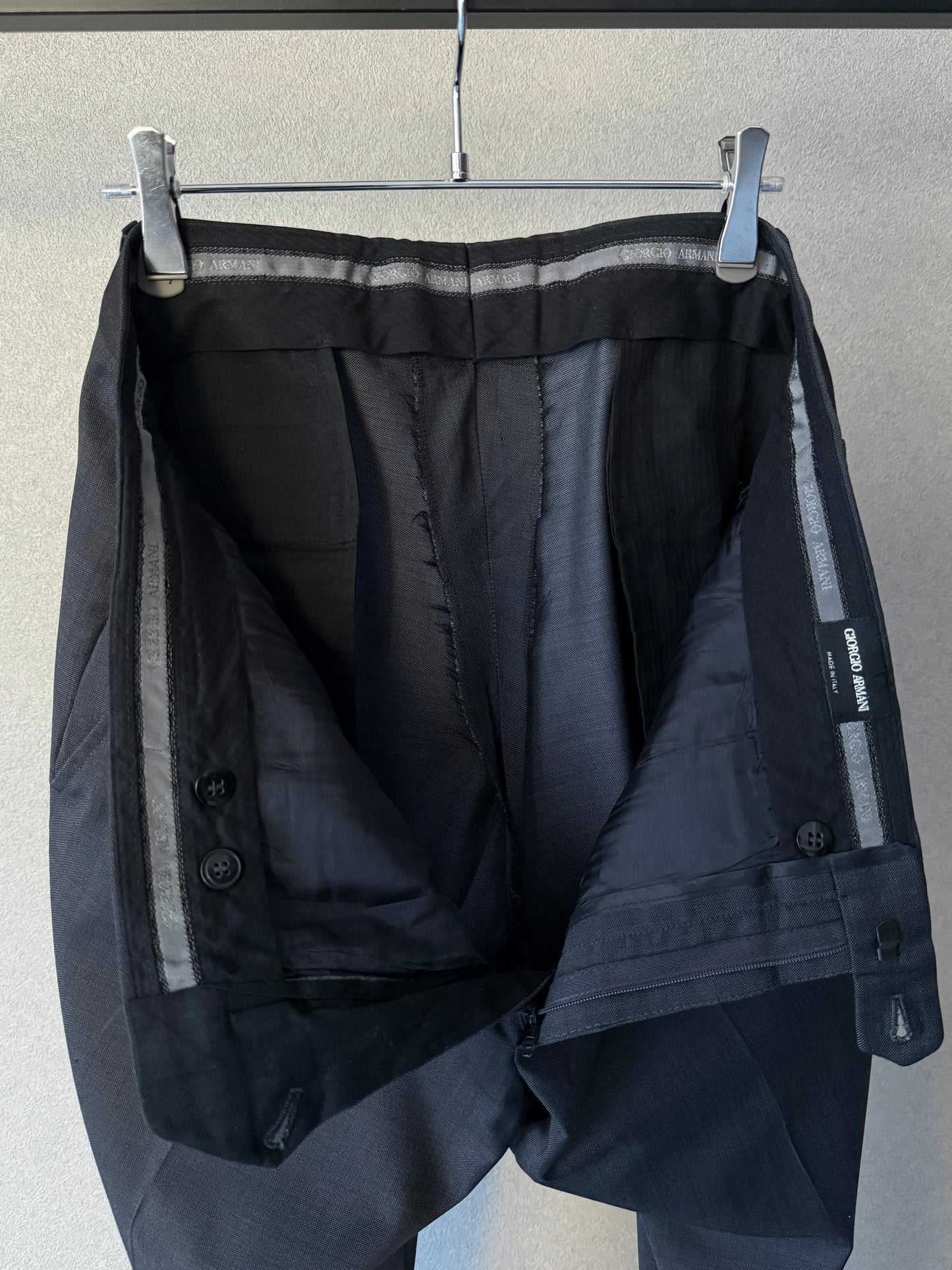 90's GIORGIO ARMANI wool slacks "Made in ITALY"