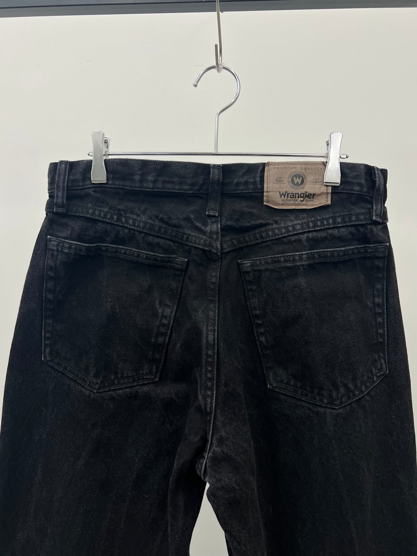 00's Wrangler black denim pants