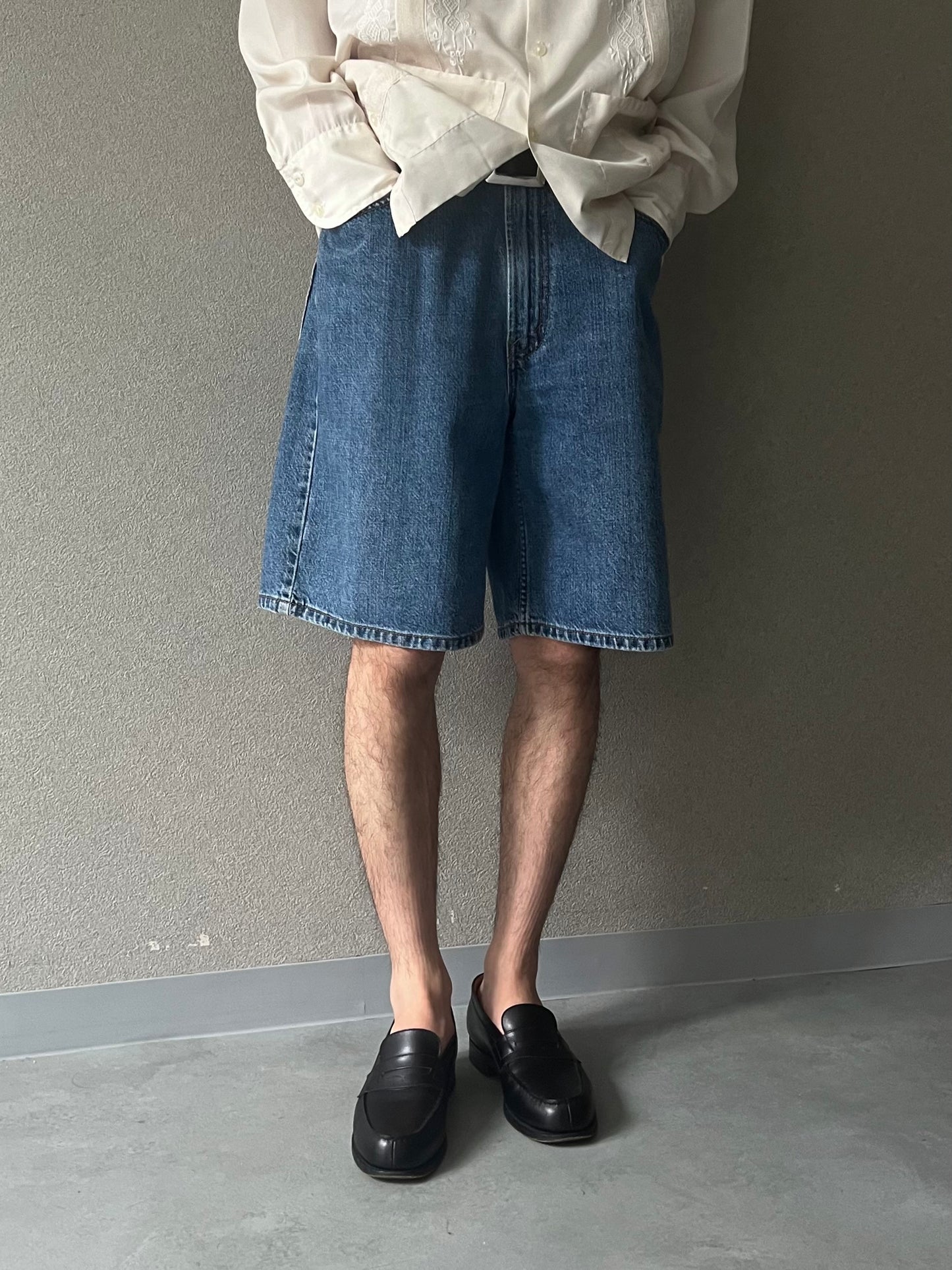 00's Levi's 550 denim shorts