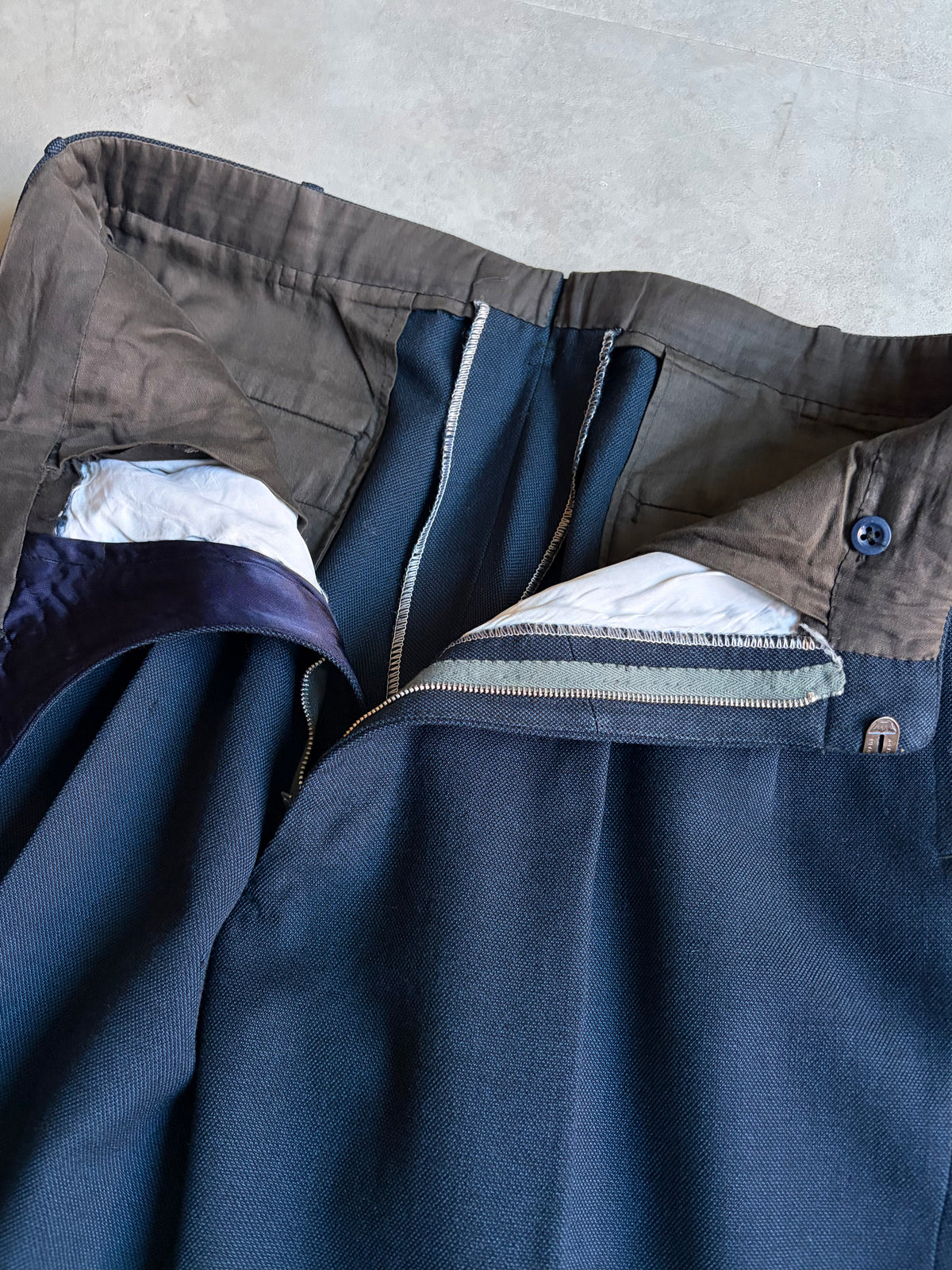 70's VINTAGE wool slacks