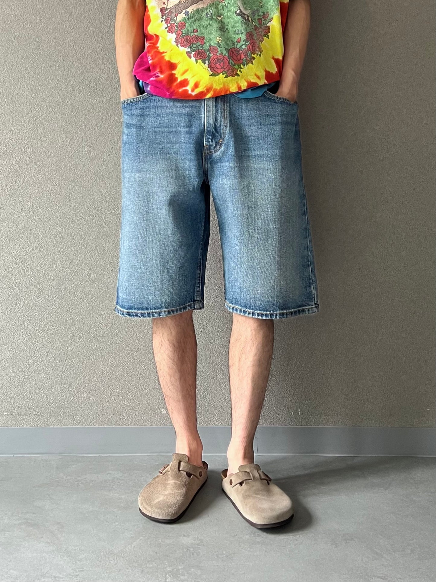 00's Levi's 569 denim shorts