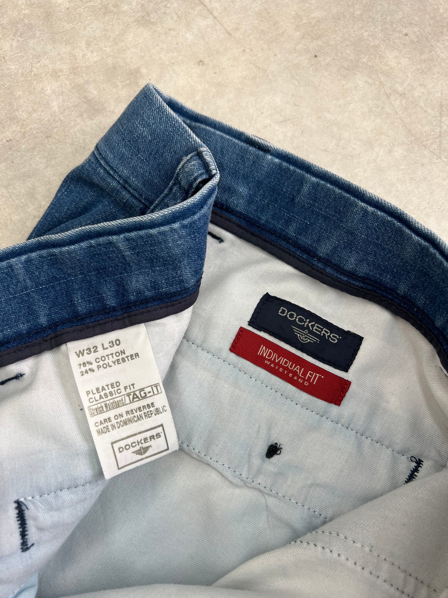 00's DOCKERS strech denim slacks