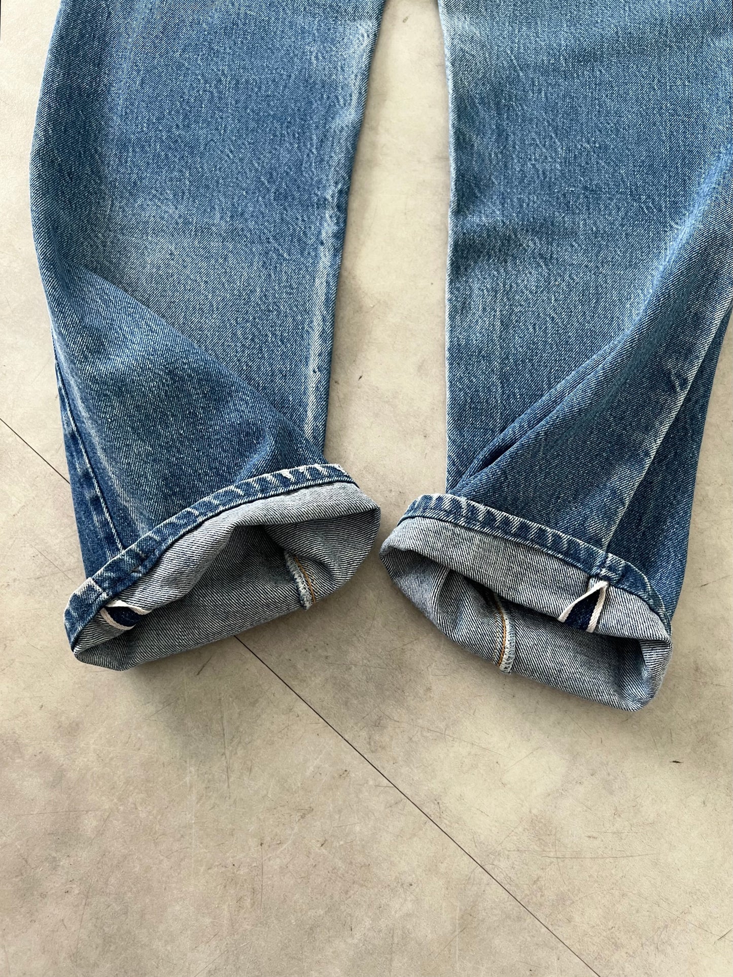 70's〜 Levi's 501 denim pants "66 chain"