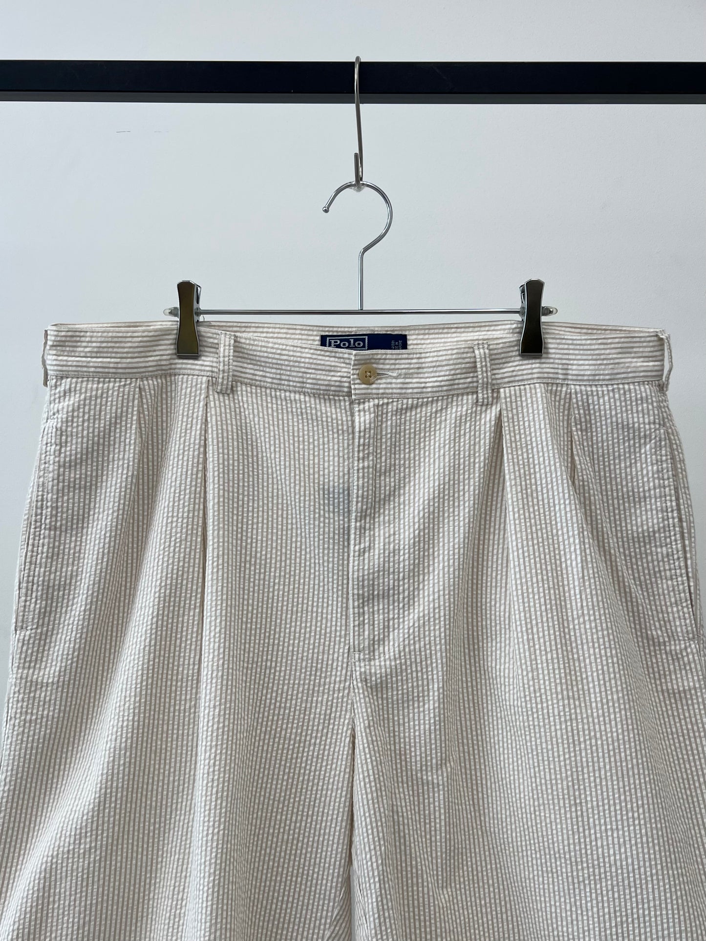 00's Polo Ralph Lauren seersucker shorts