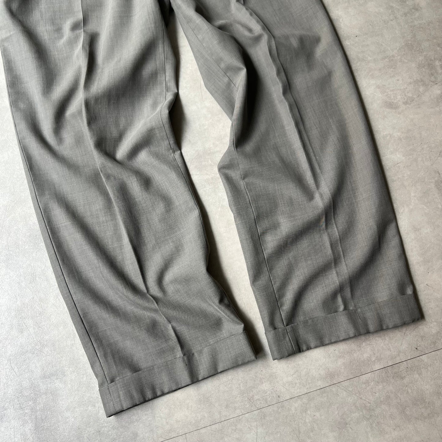 00's PERRY ELLIS AMERICA 2tuck slacks