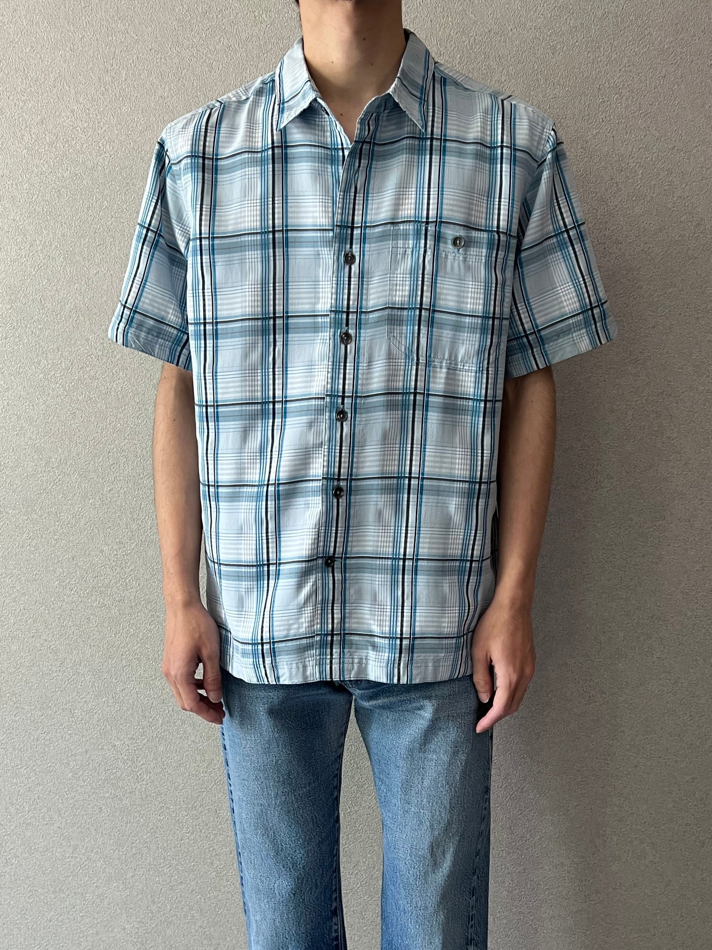 00's ROYAL ROBBINS rayon shirt