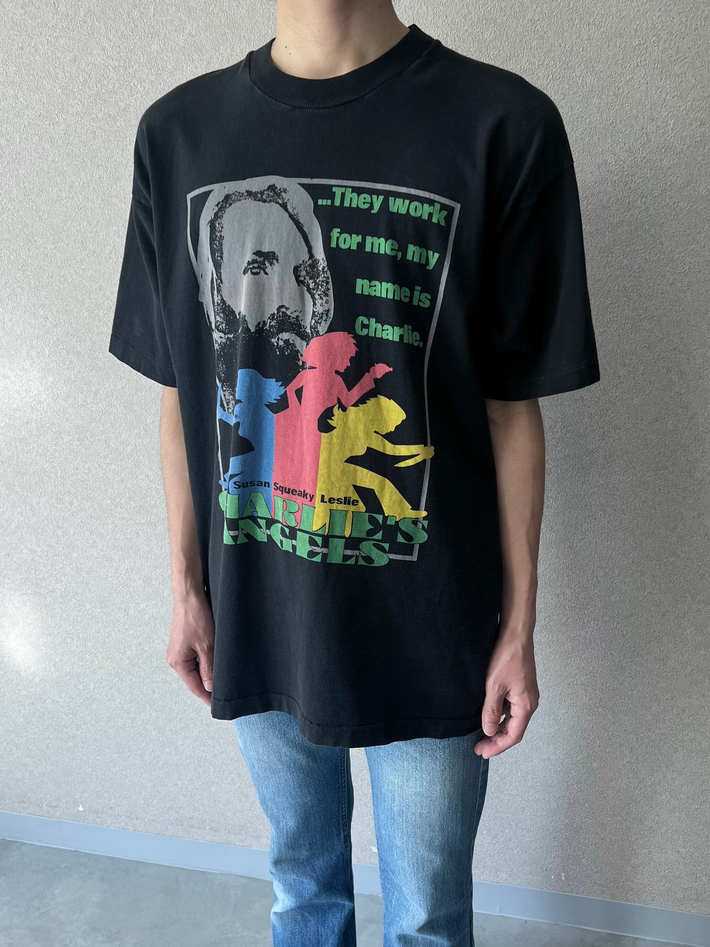 90's Charlie’s Angels print t-shirt