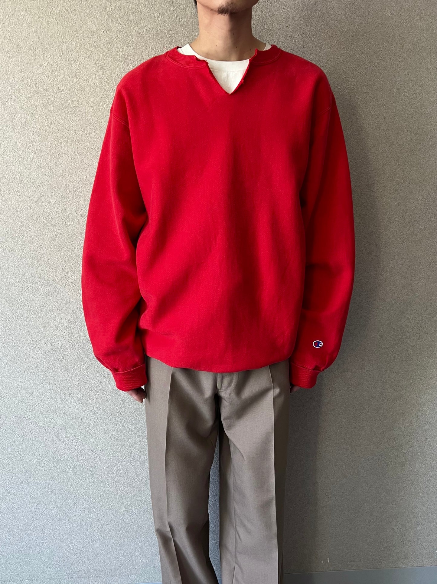 90's Champion REVERSE WEAVE sweater "No Eye"