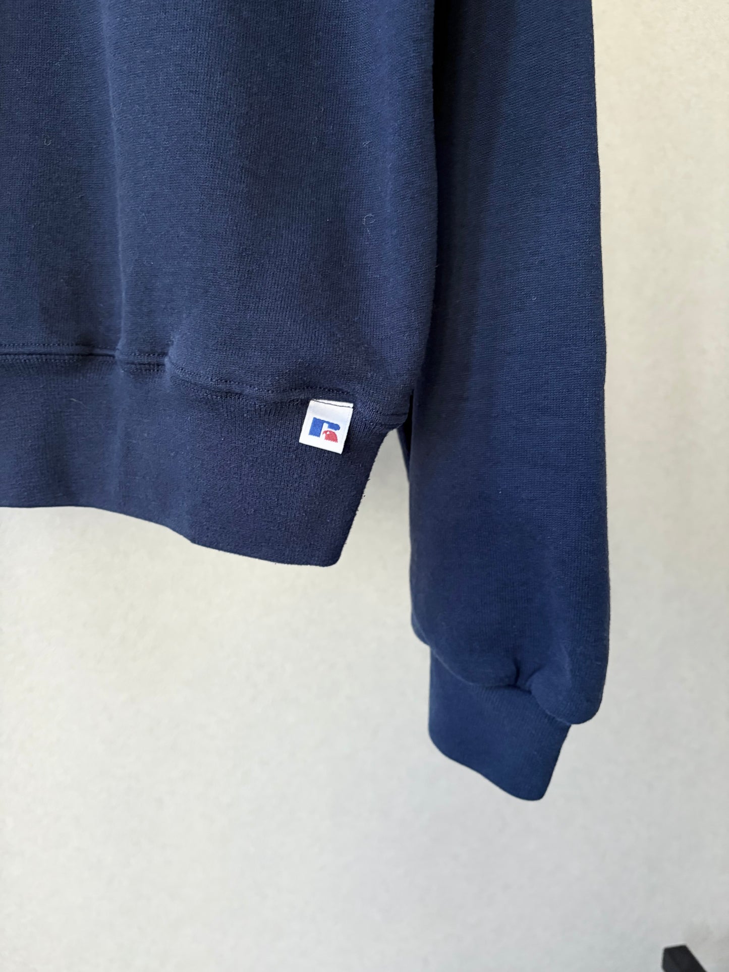 90's RUSSELL half zip sweater