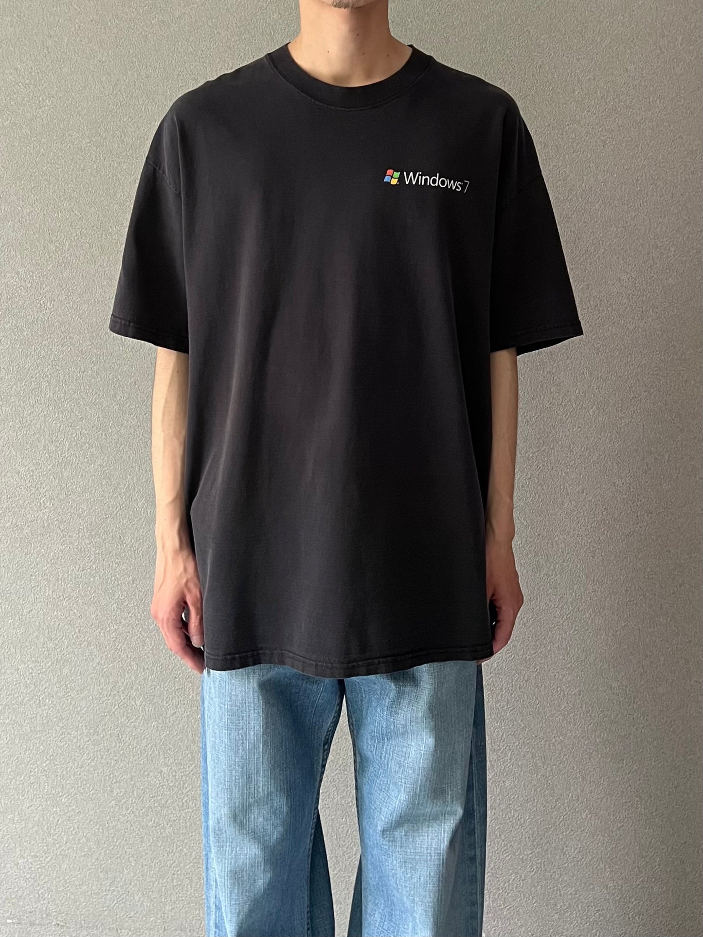 00's Windows 7 print t-shirt