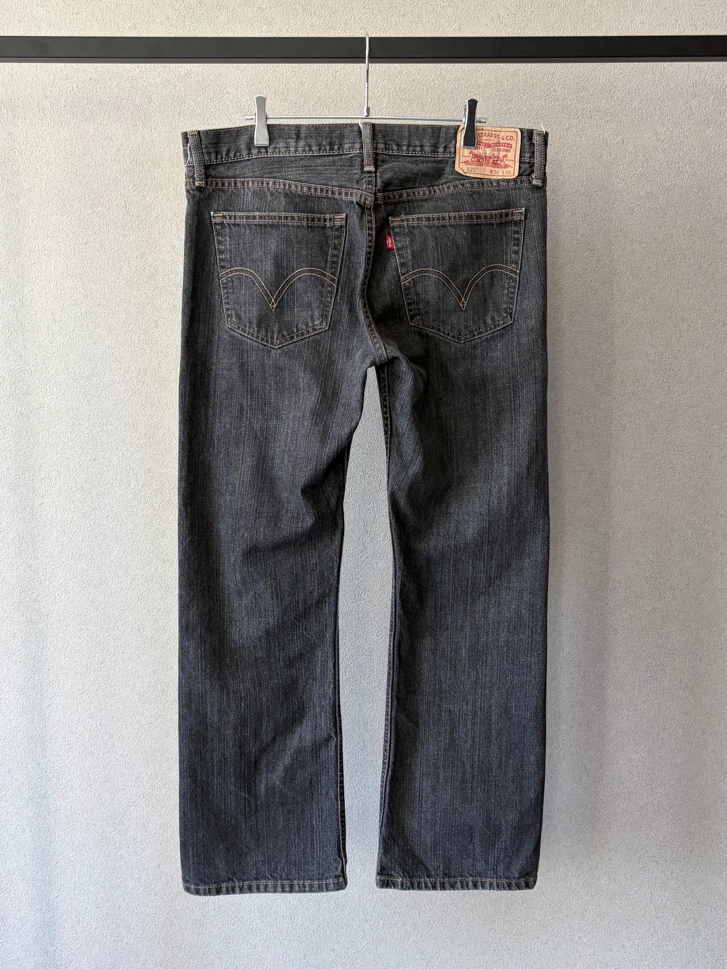 00's Levi's 527 denim pants "Yarn dyed"