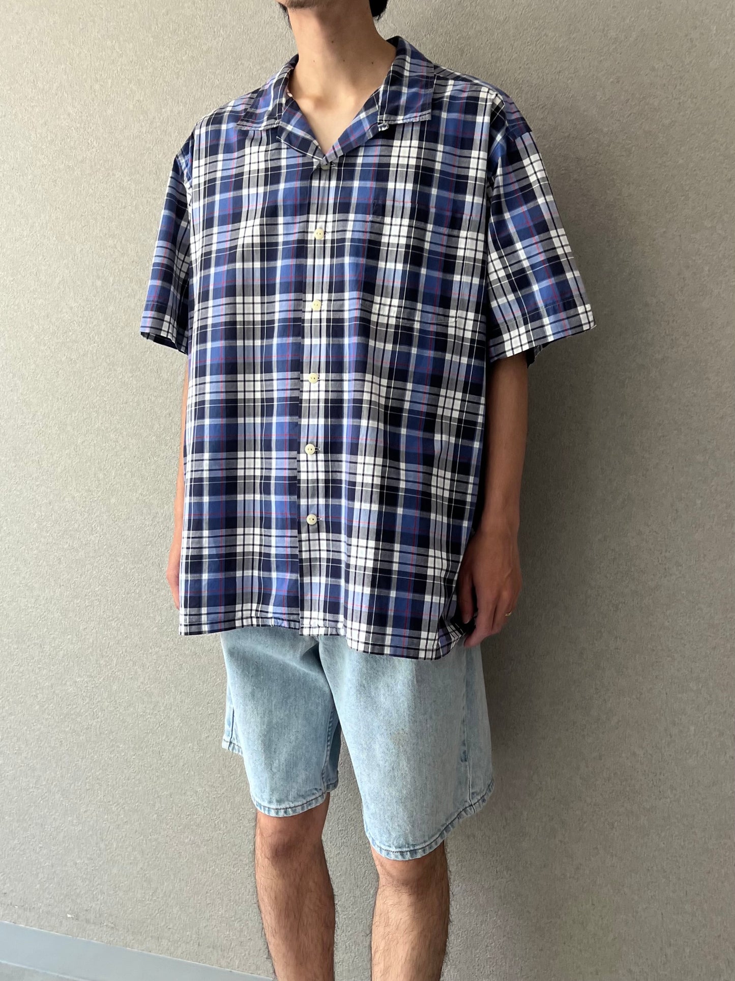 90's Polo Ralph Lauren open collar shirt "ANDY CAMP"