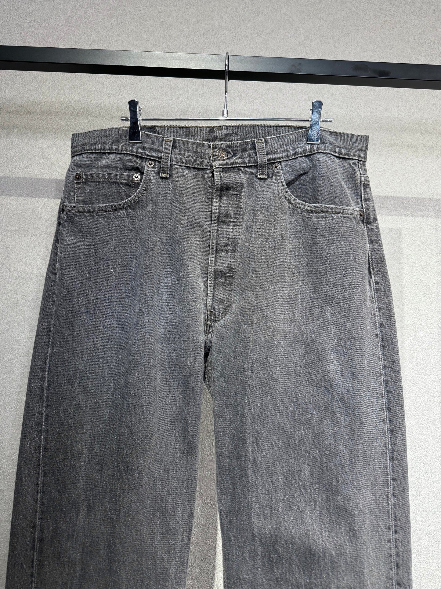 90's Levi's 501 yarn dyed denim pants "Made in USA"