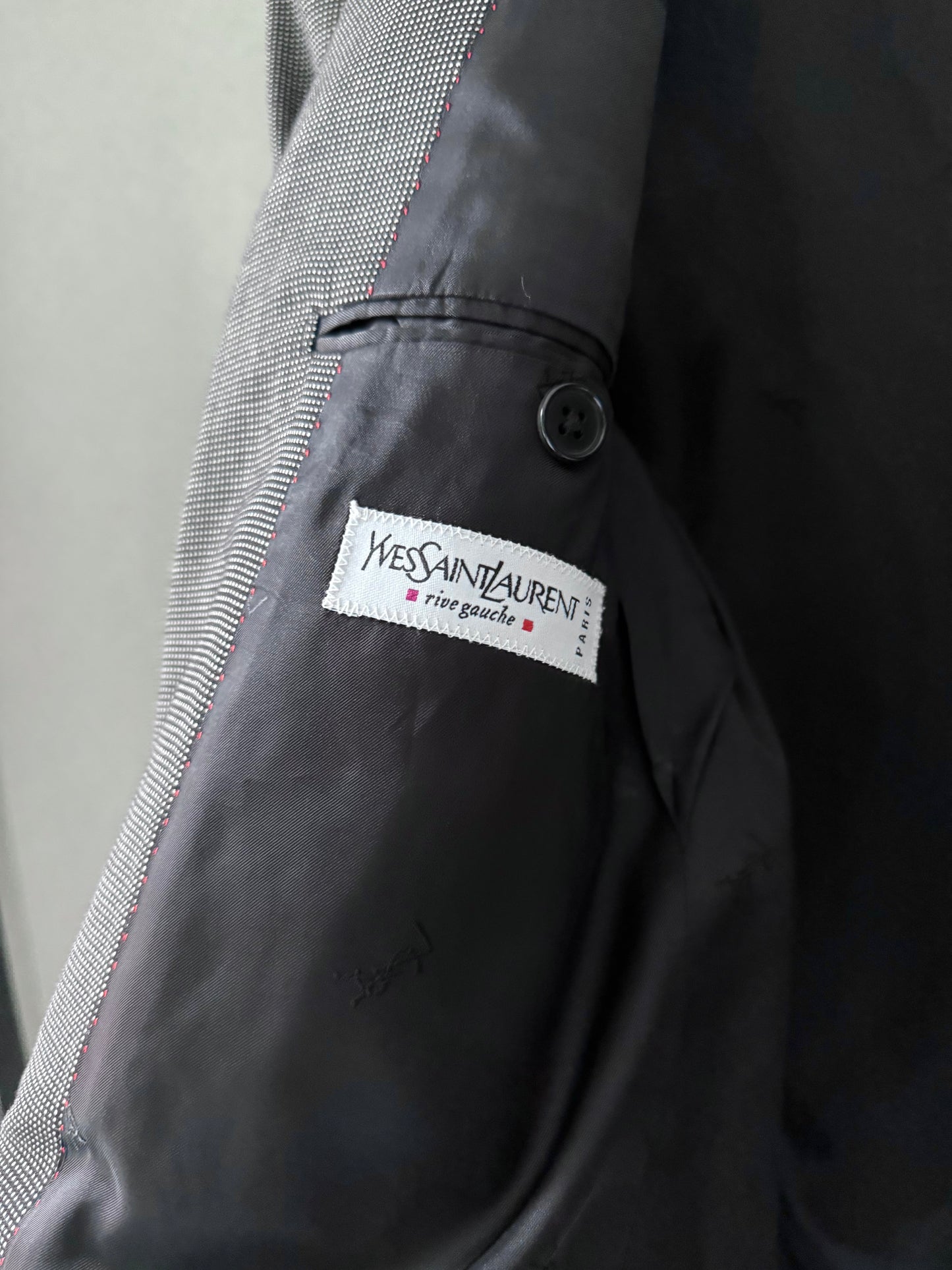 90's Yves Saint Laurent tailored jacket "Made in ITALY"