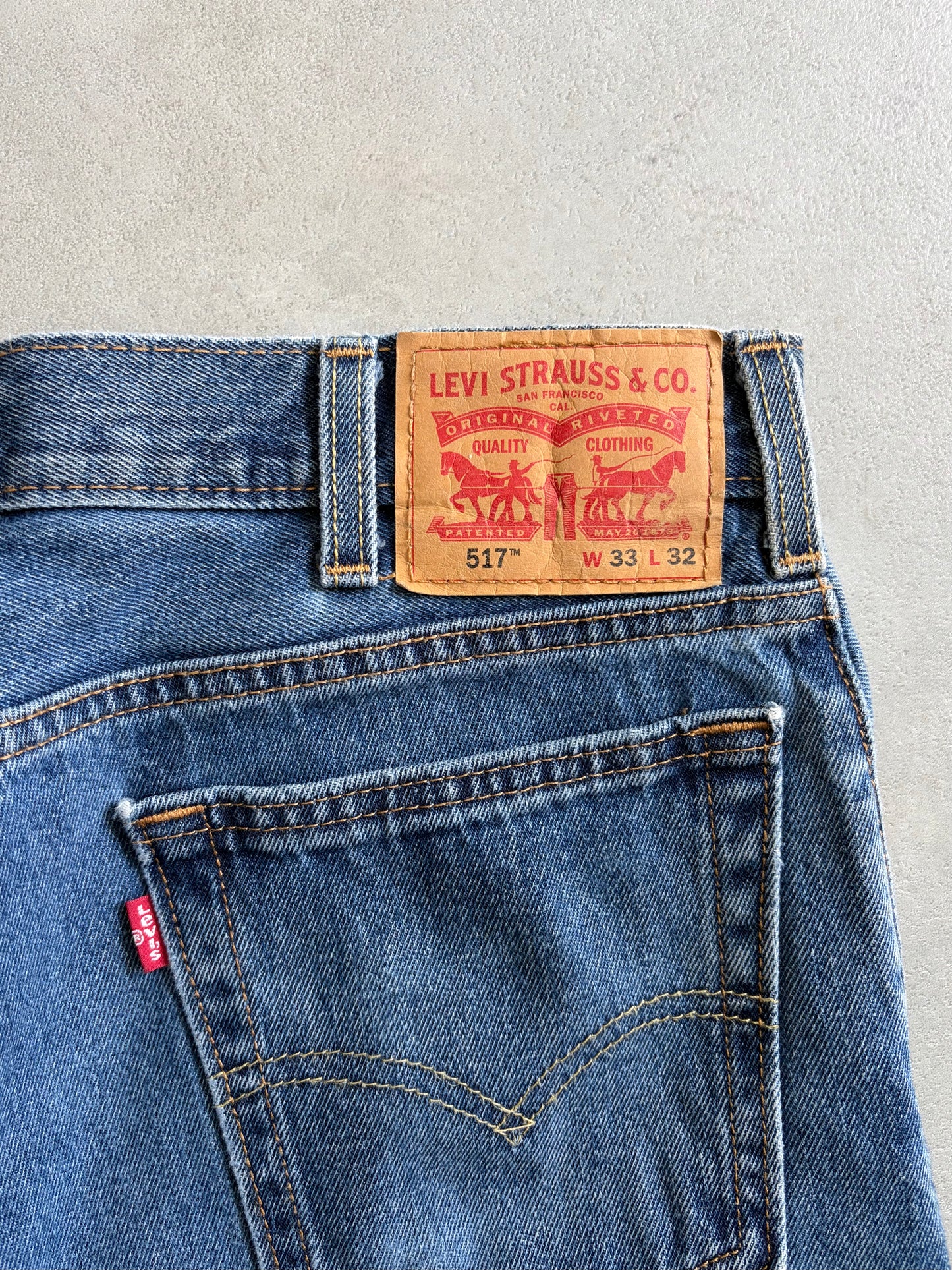 00's Levi's 517 denim pants