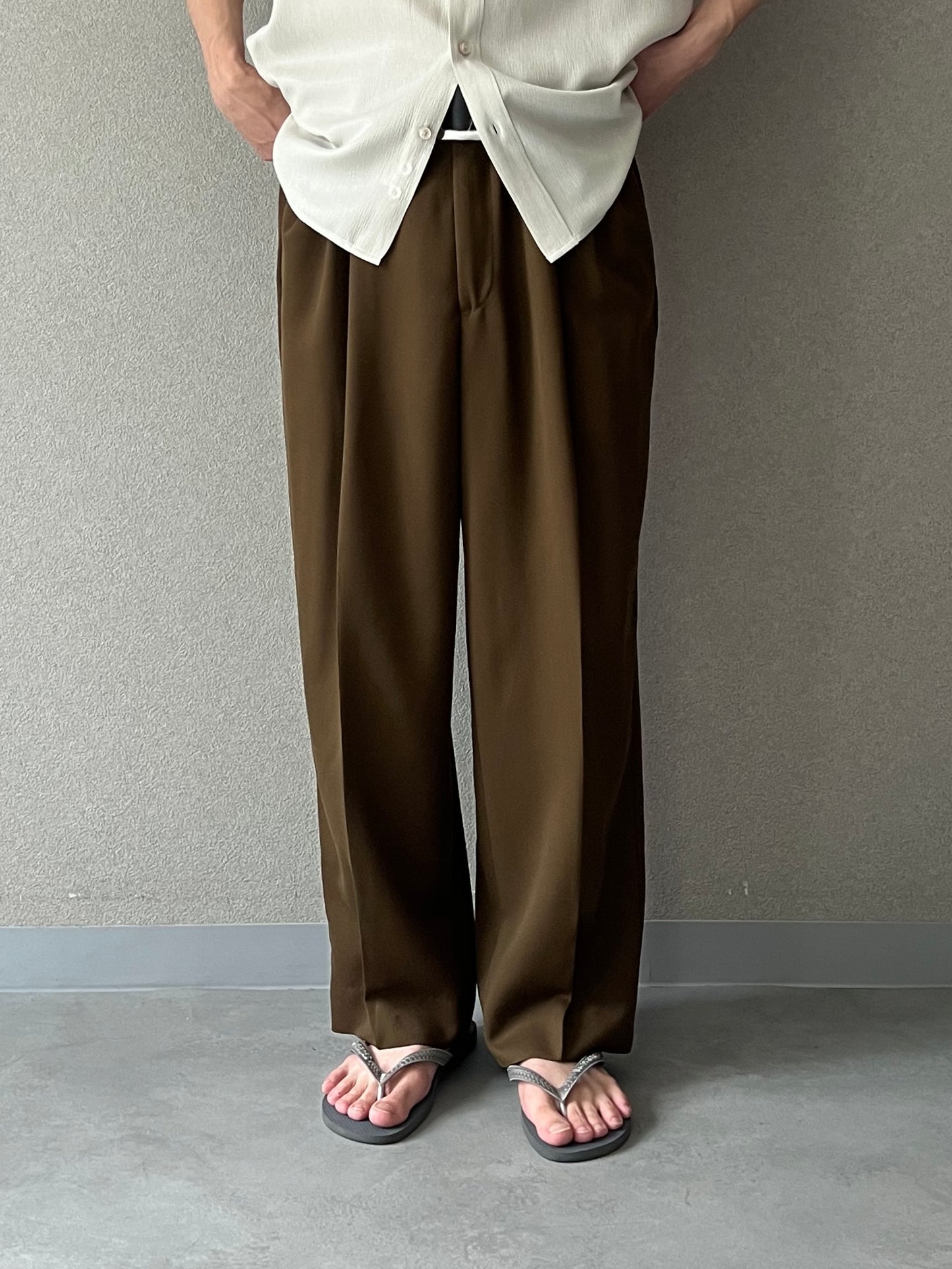 80's GIVENCHY wool slacks "Made in USA"
