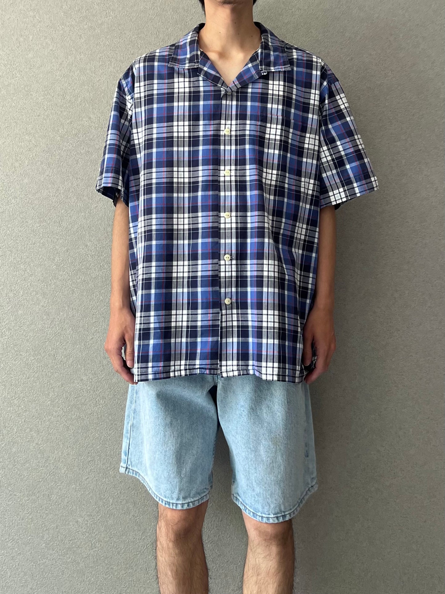 90's Polo Ralph Lauren open collar shirt "ANDY CAMP"