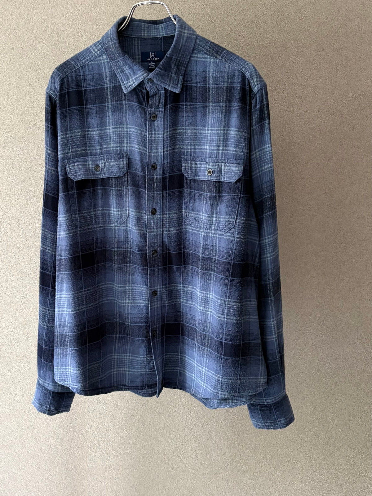 00's GEORGE flannel shirt