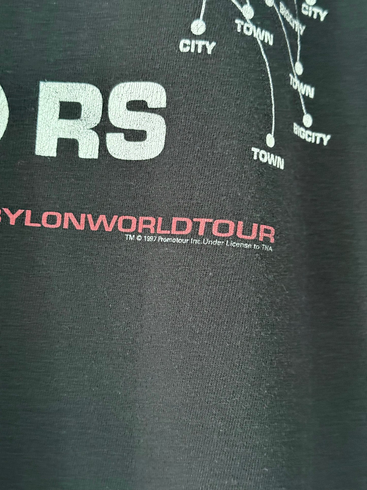 90's The Rolling Stones music t-shirt "Made in USA"