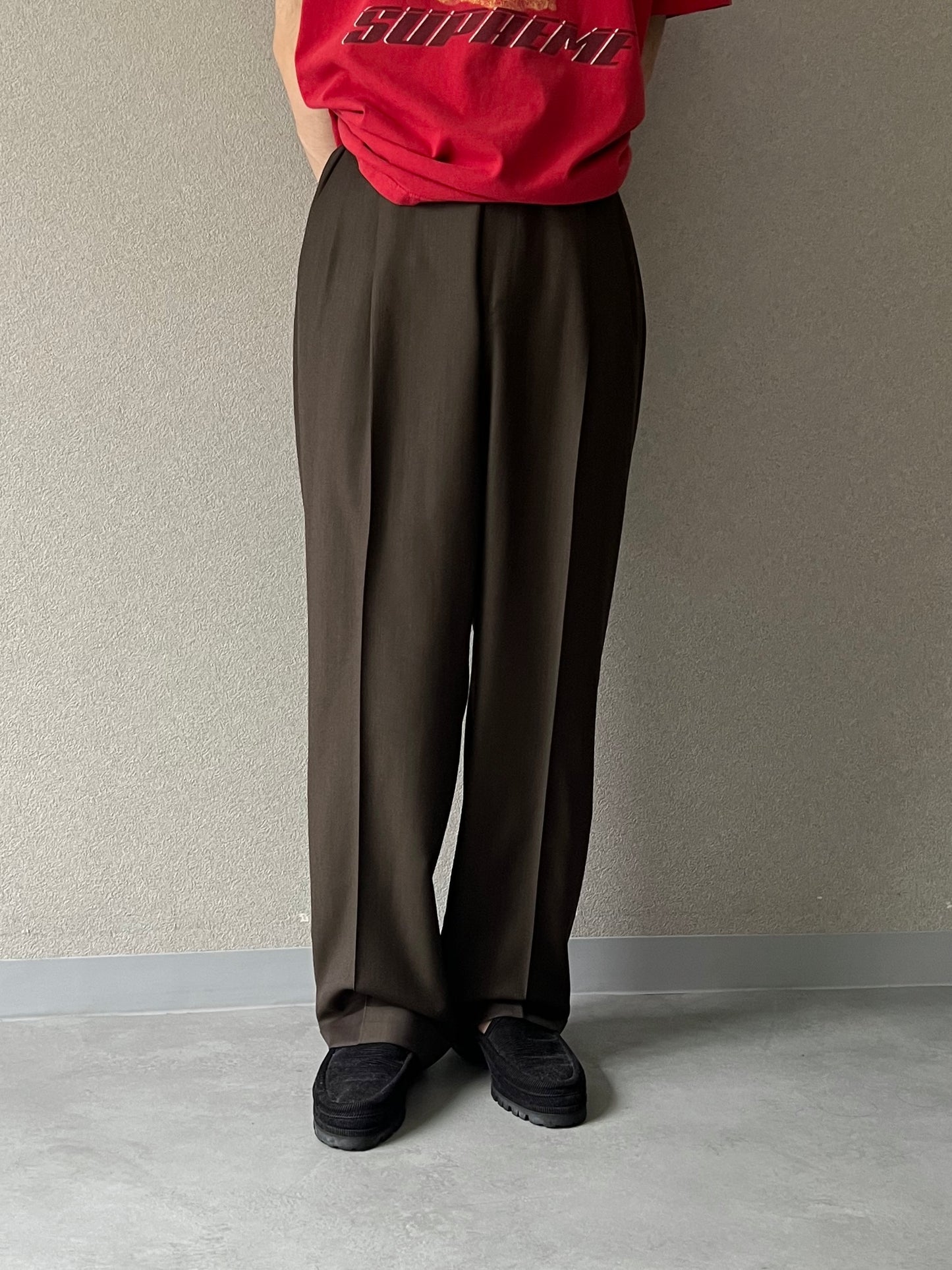 00's Brooks Brothers wool slacks "Made in CANADA"