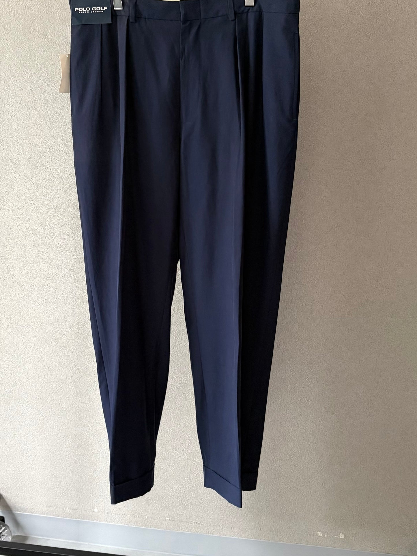 90's POLO GOLF silk×cotton slacks "DEAD STOCK"