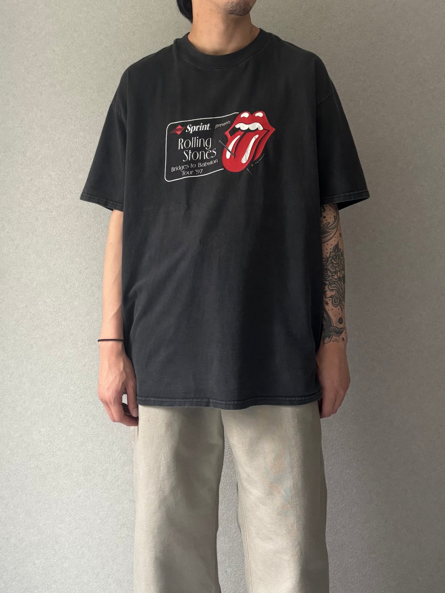 90's The Rolling Stones music t-shirt "Made in USA"