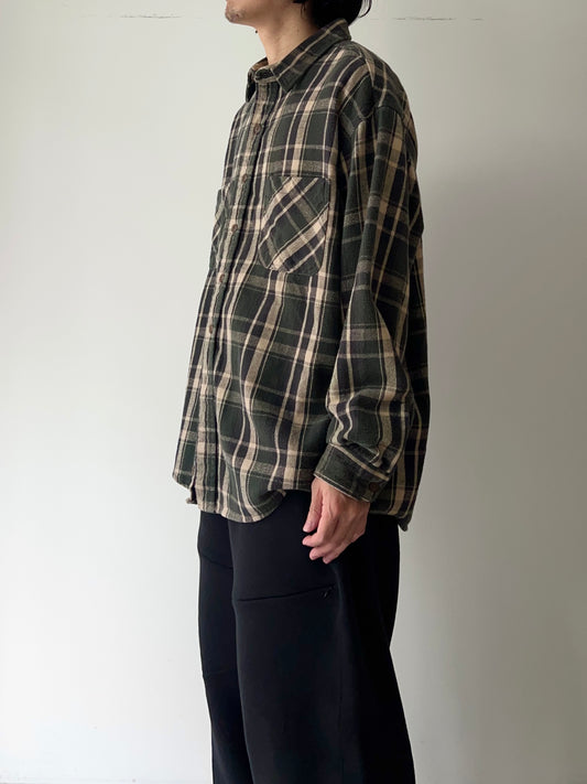 00's ST.JOHN'S BAY flannel shirt