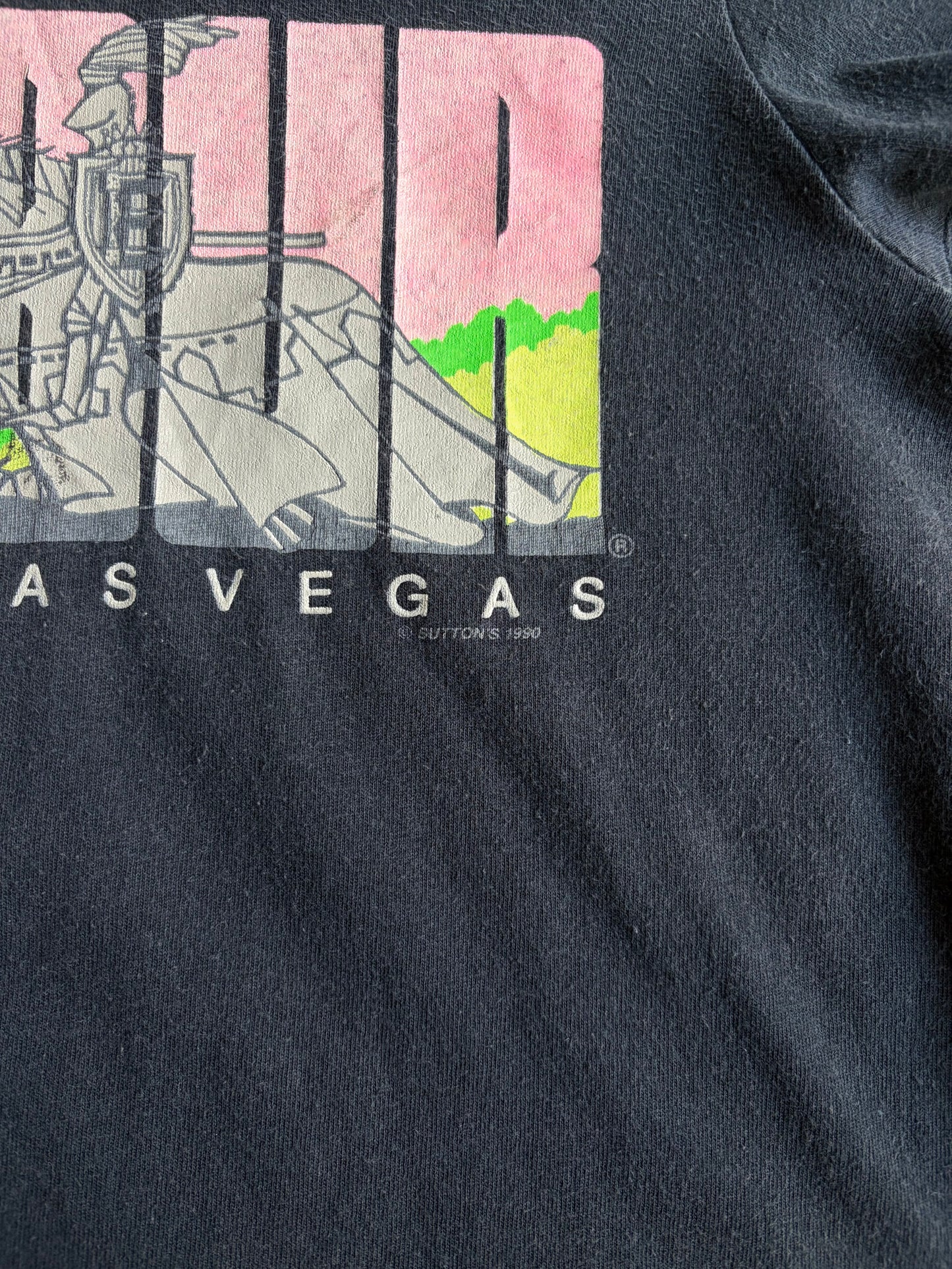 80's EXCALIBUR HOTEL corporate t-shirt "Made in USA"