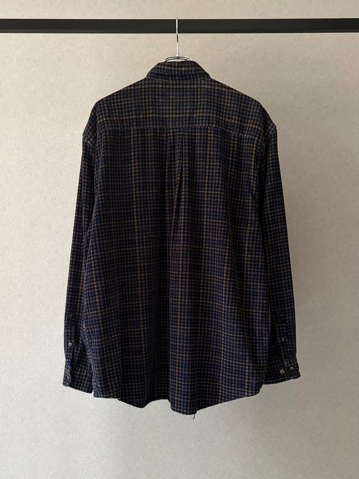 90's Eddie Bauer print corduroy shirt