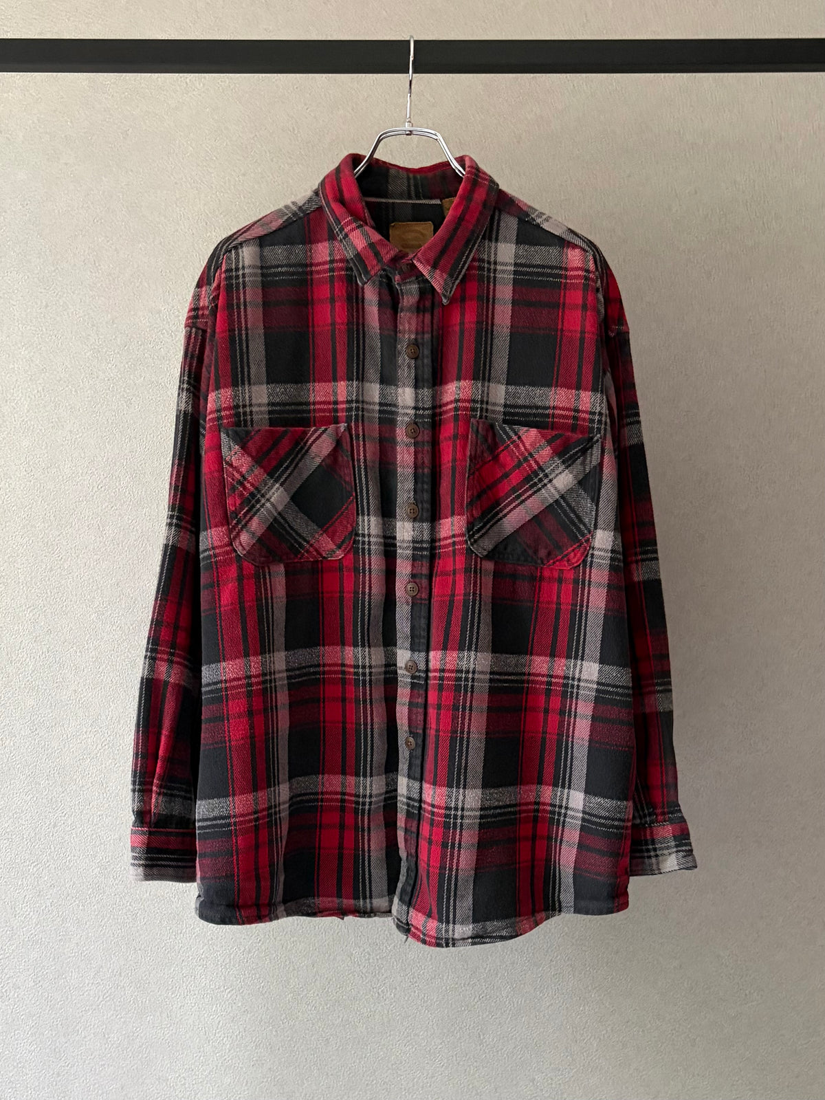 00's ST.JOHN'S BAY flannel shirt