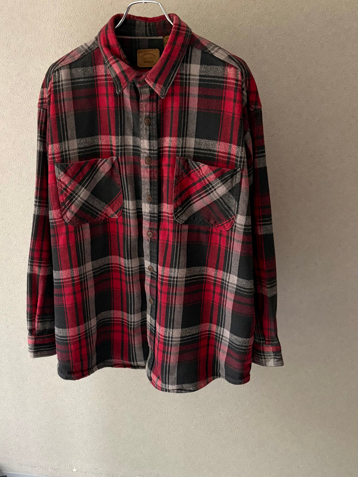 00's ST.JOHN'S BAY flannel shirt