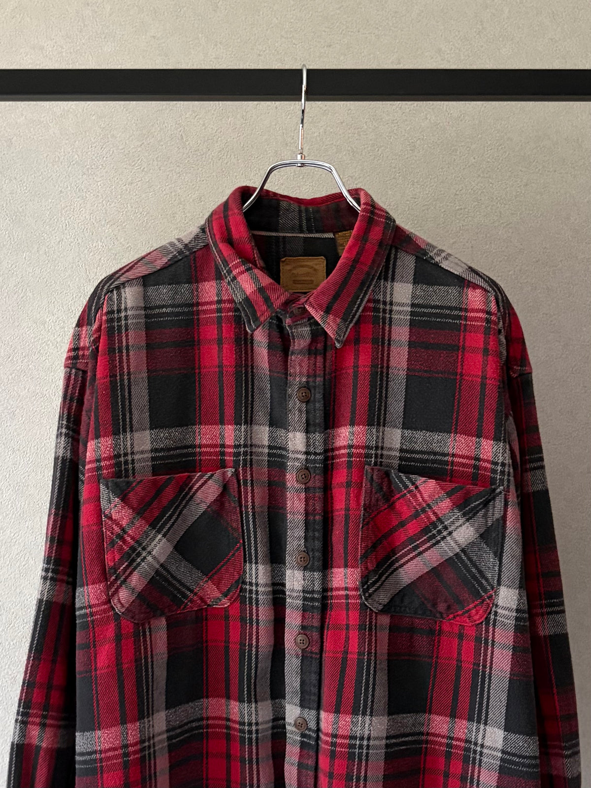00's ST.JOHN'S BAY flannel shirt