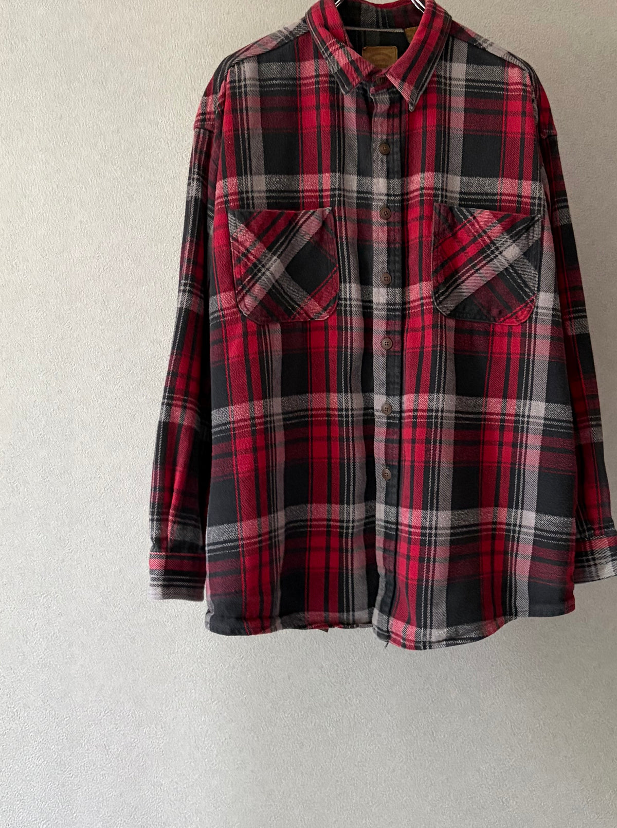 00's ST.JOHN'S BAY flannel shirt