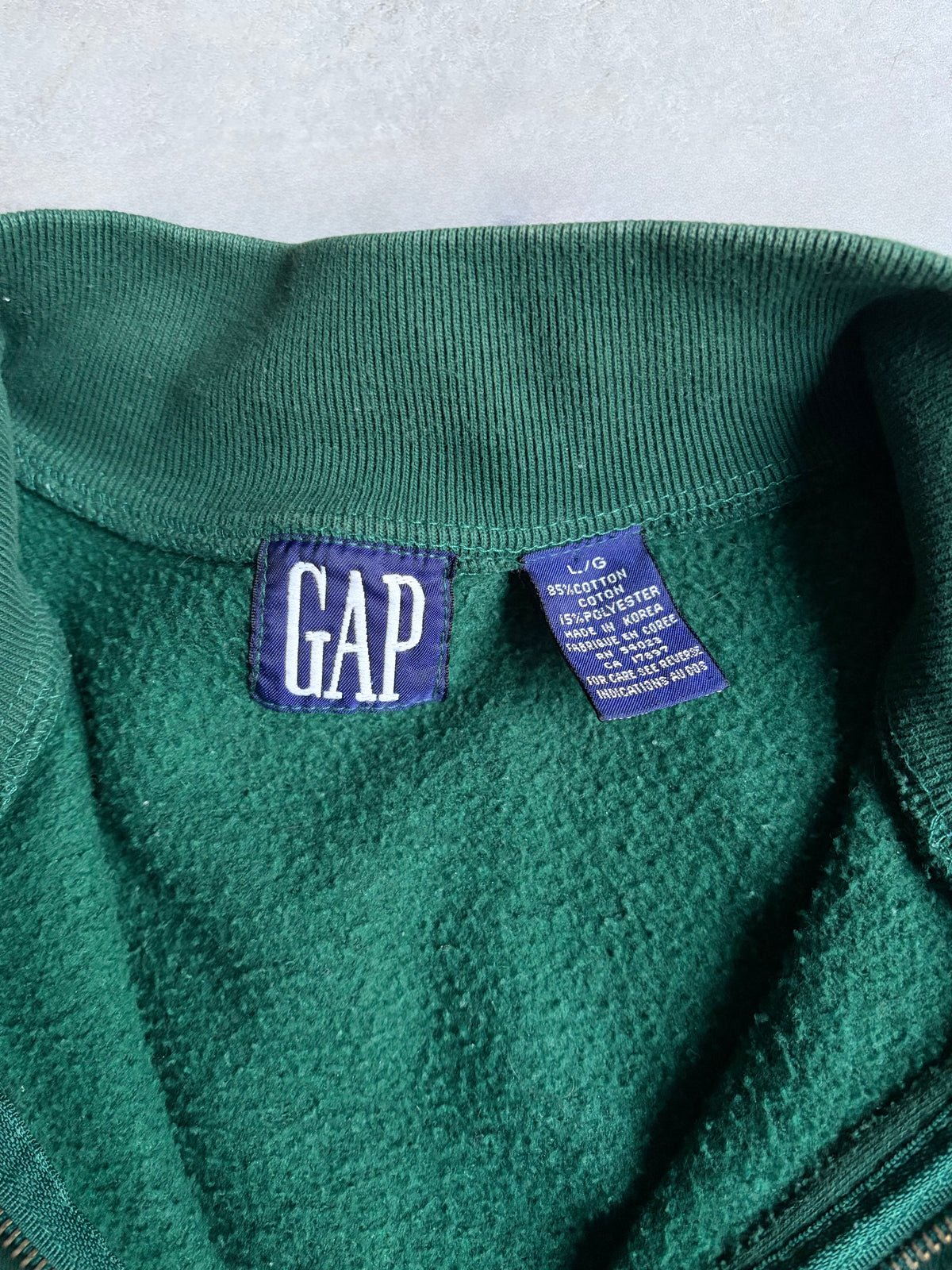 90's GAP half zip sweater