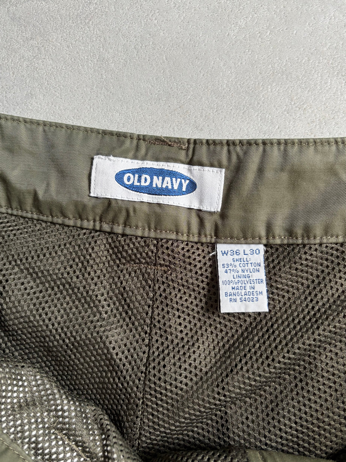 00's OLD NAVY cotton×nylon pants