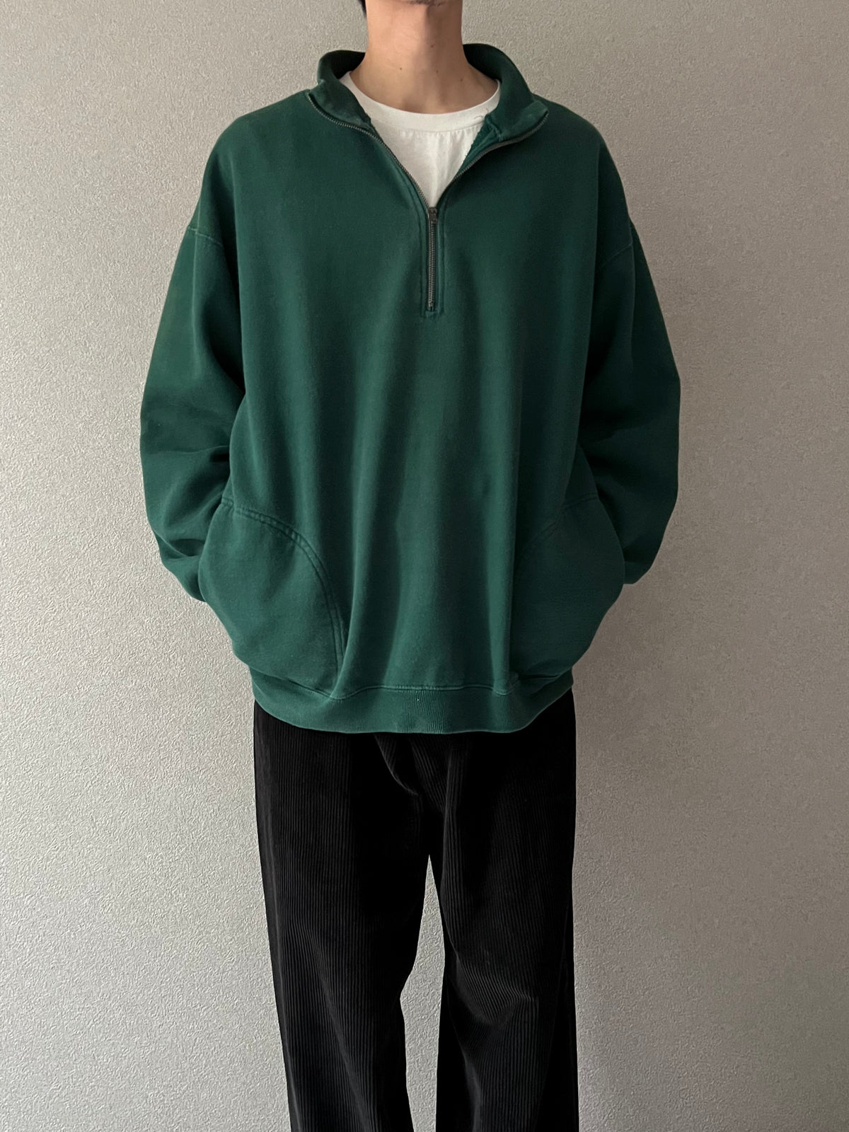 90's GAP half zip sweater