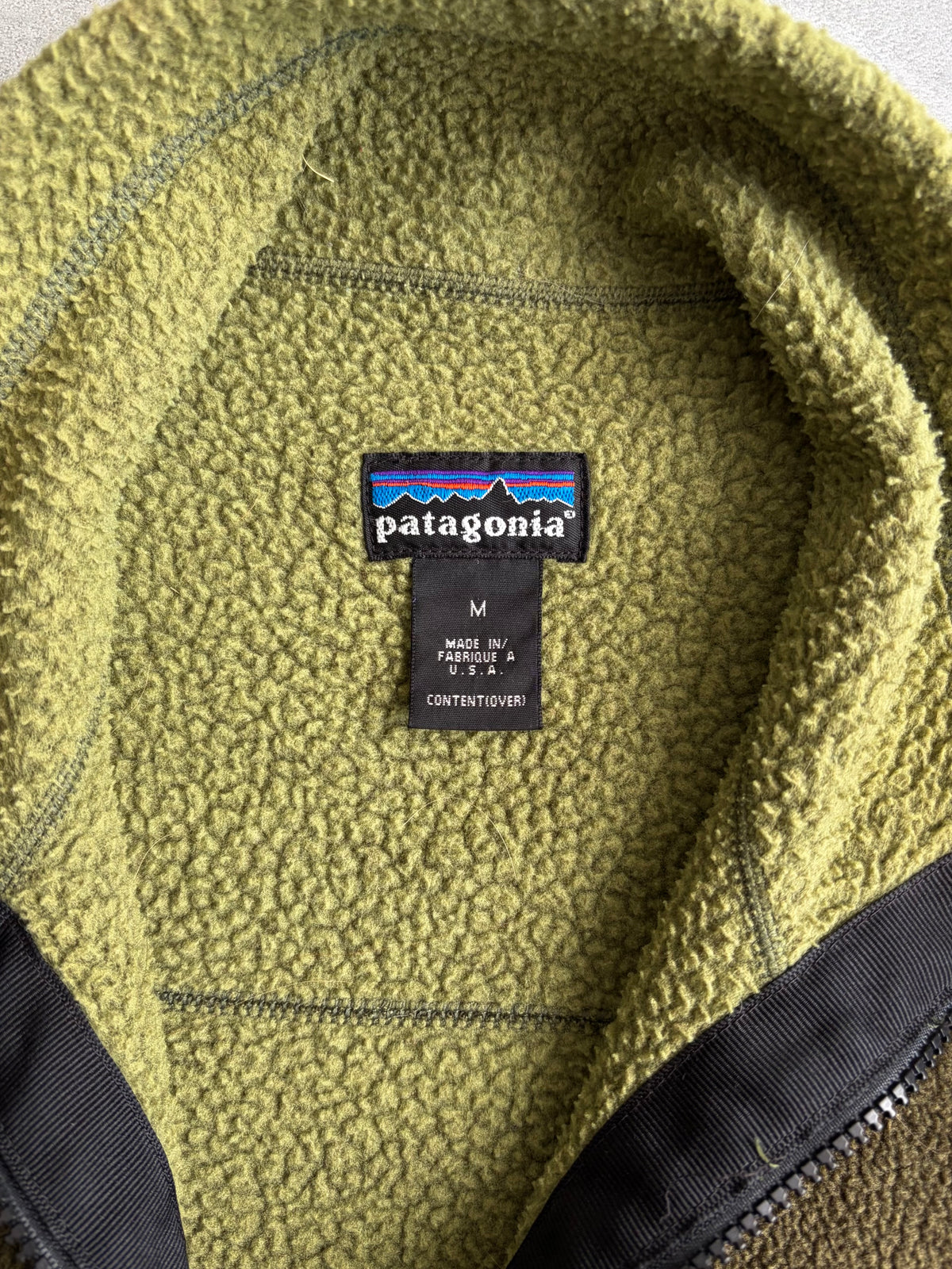 00's patagonia fleece jacket "Made in USA"