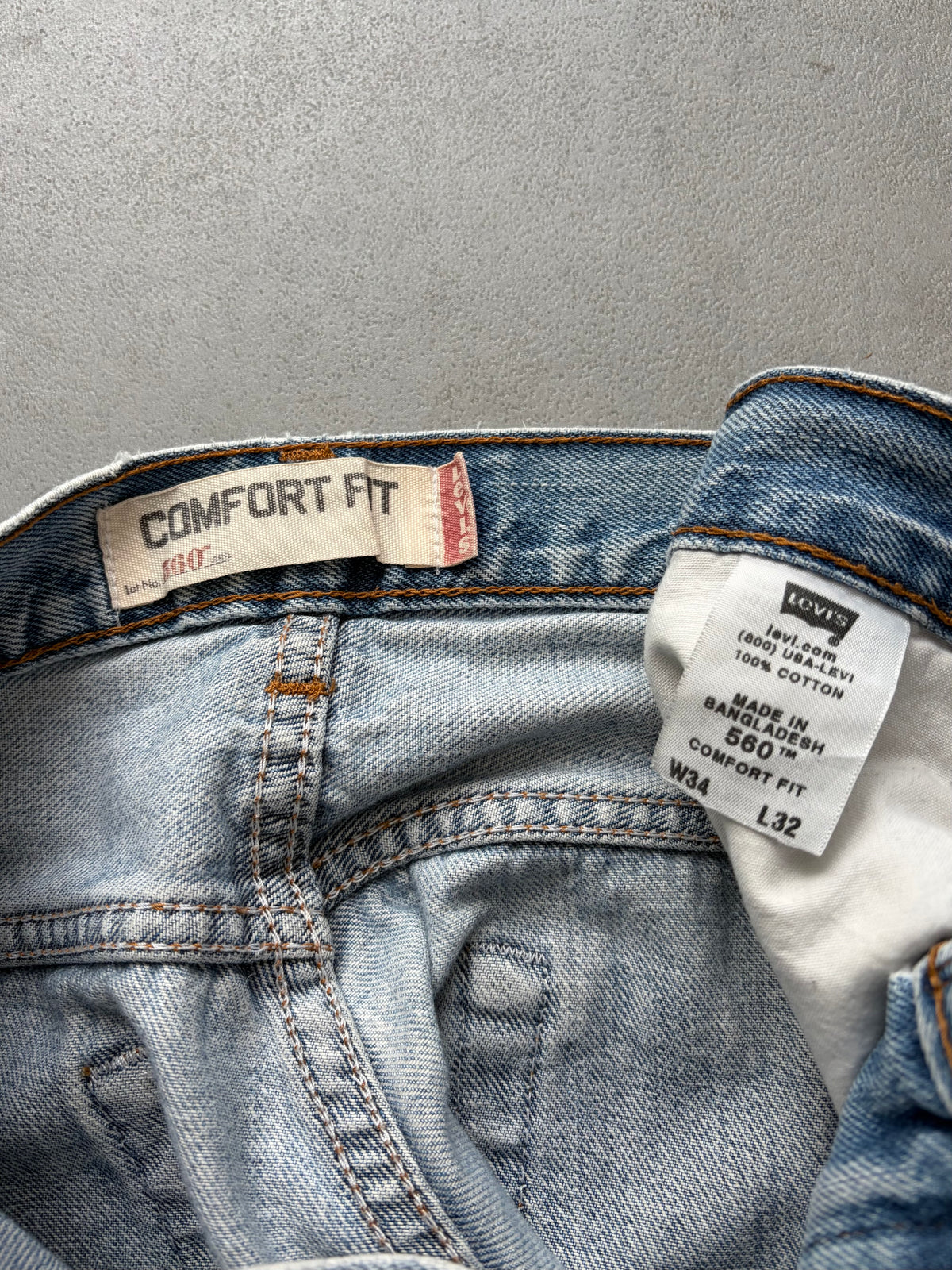 00's Levi's 560 denim pants