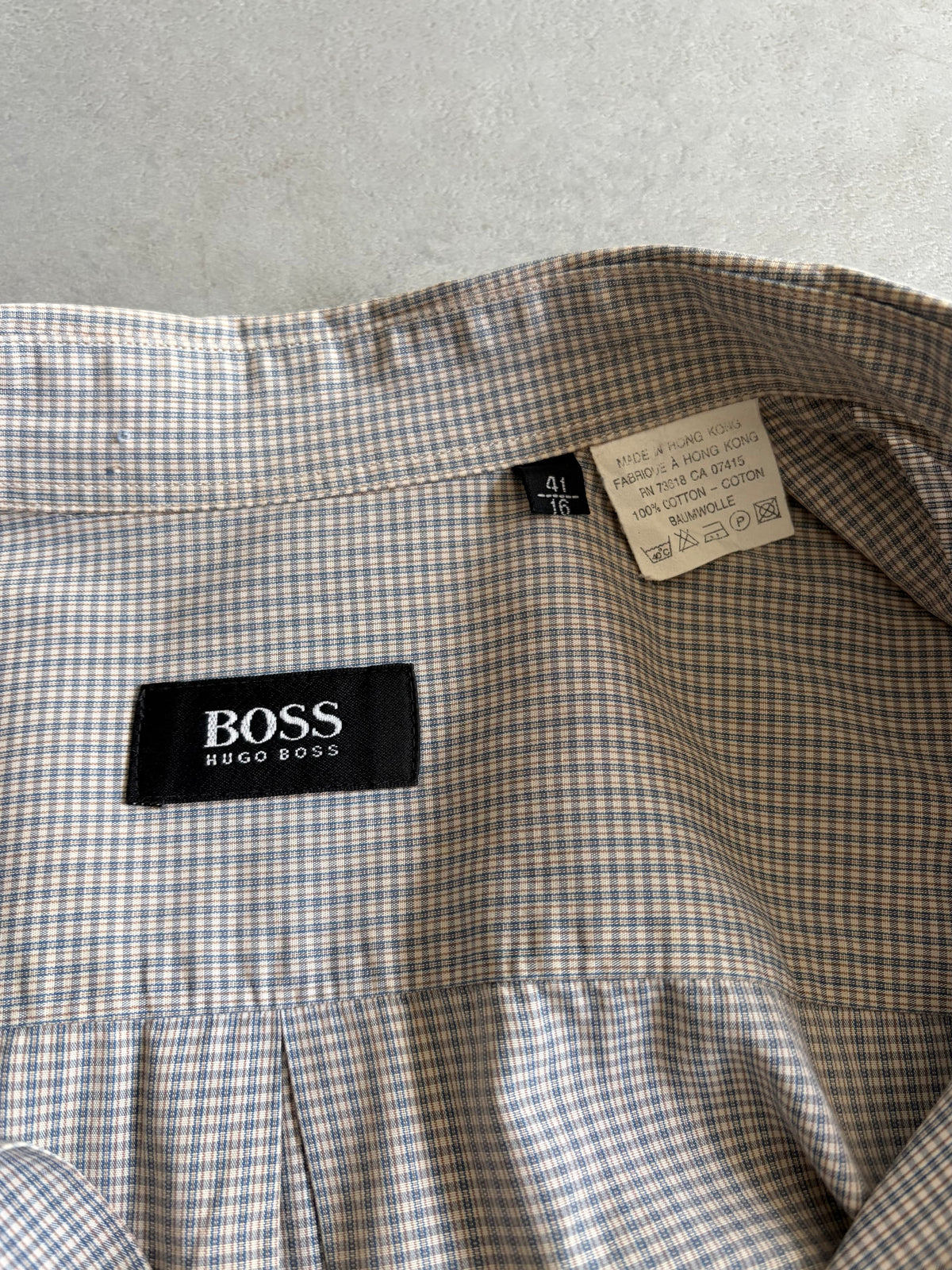 90's HUGO BOSS dress shirt