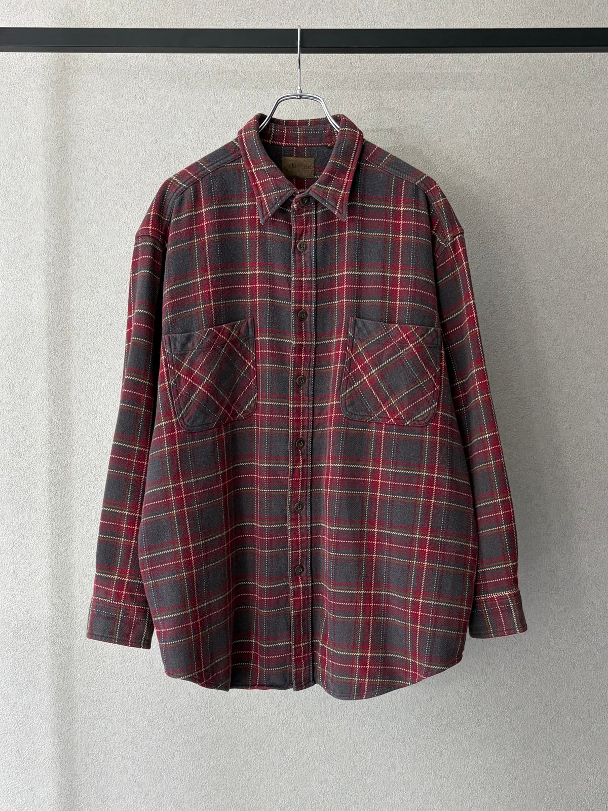 00's ST.JOHN'S BAY flannel shirt
