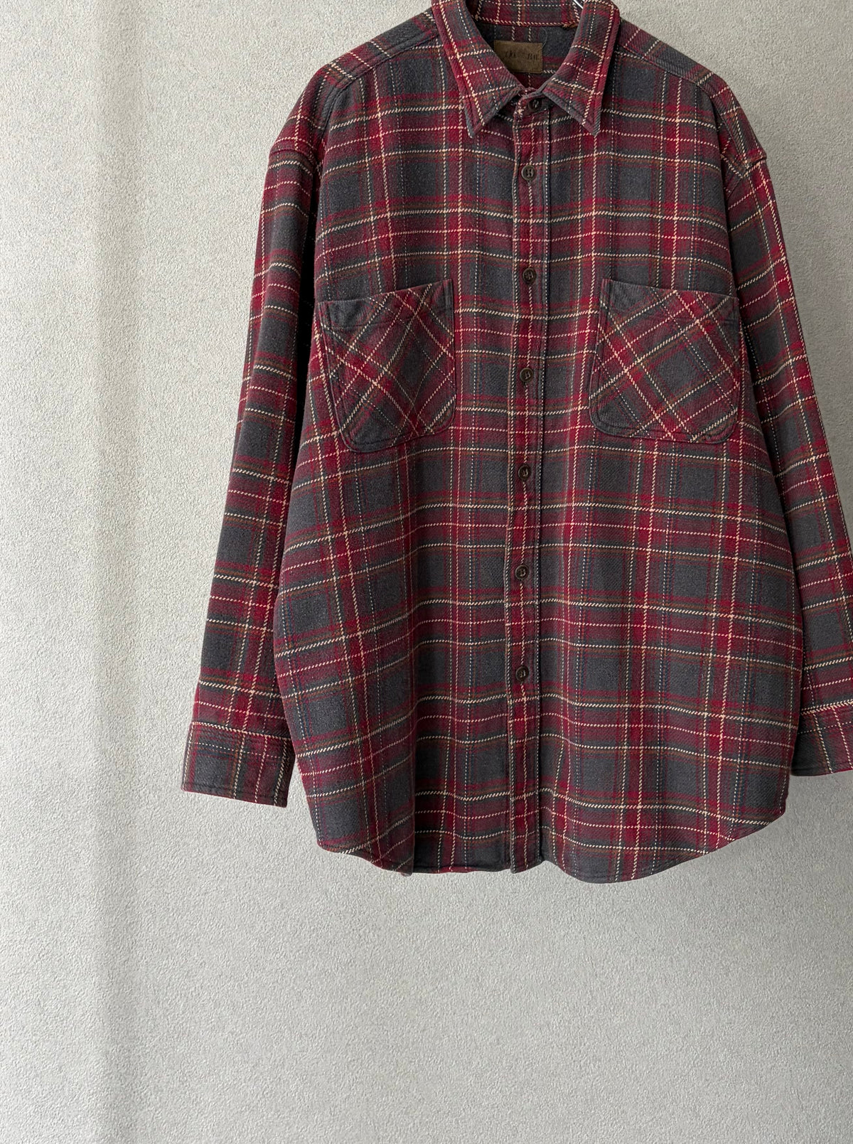00's ST.JOHN'S BAY flannel shirt